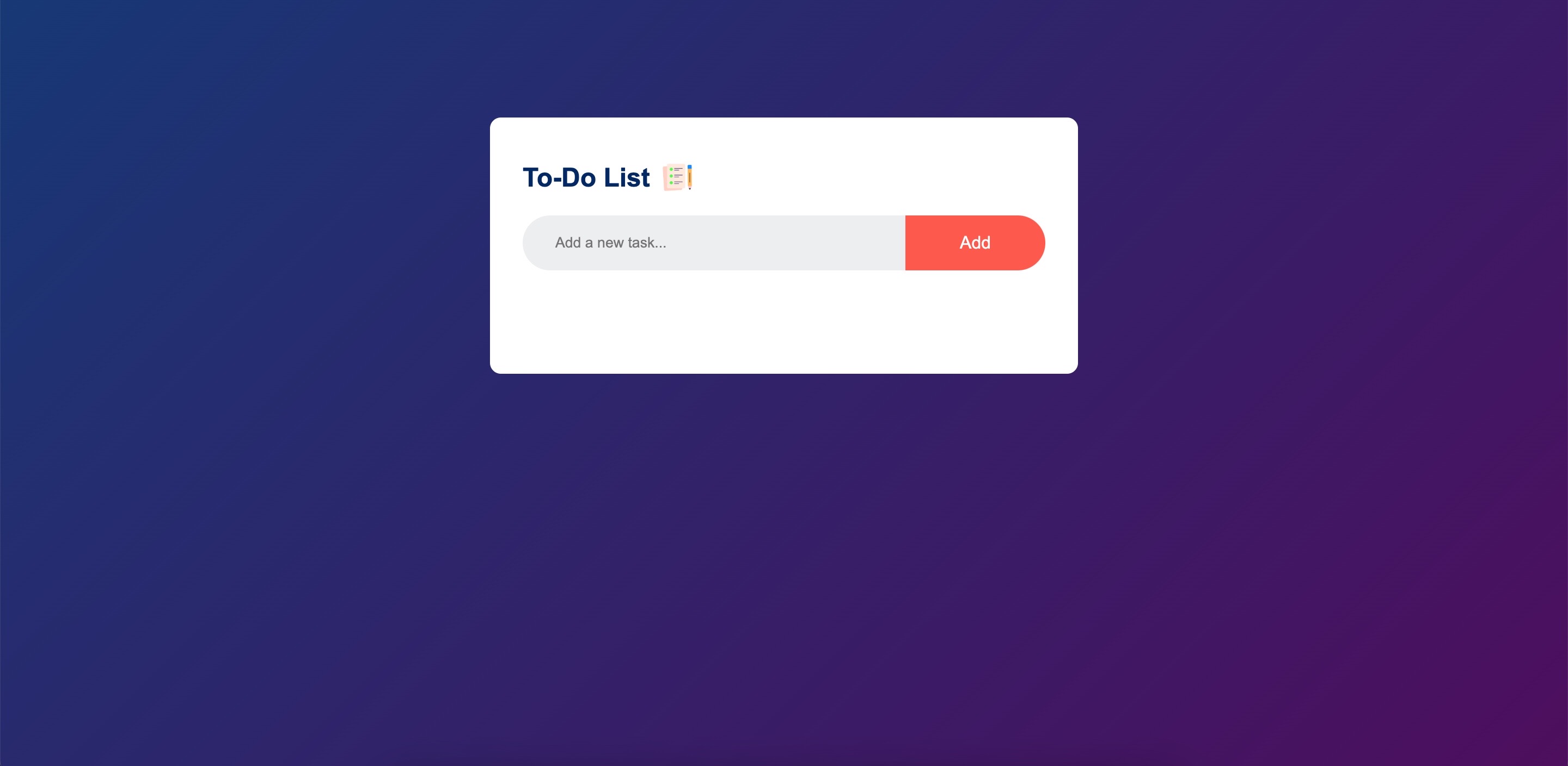 To-Do List preview