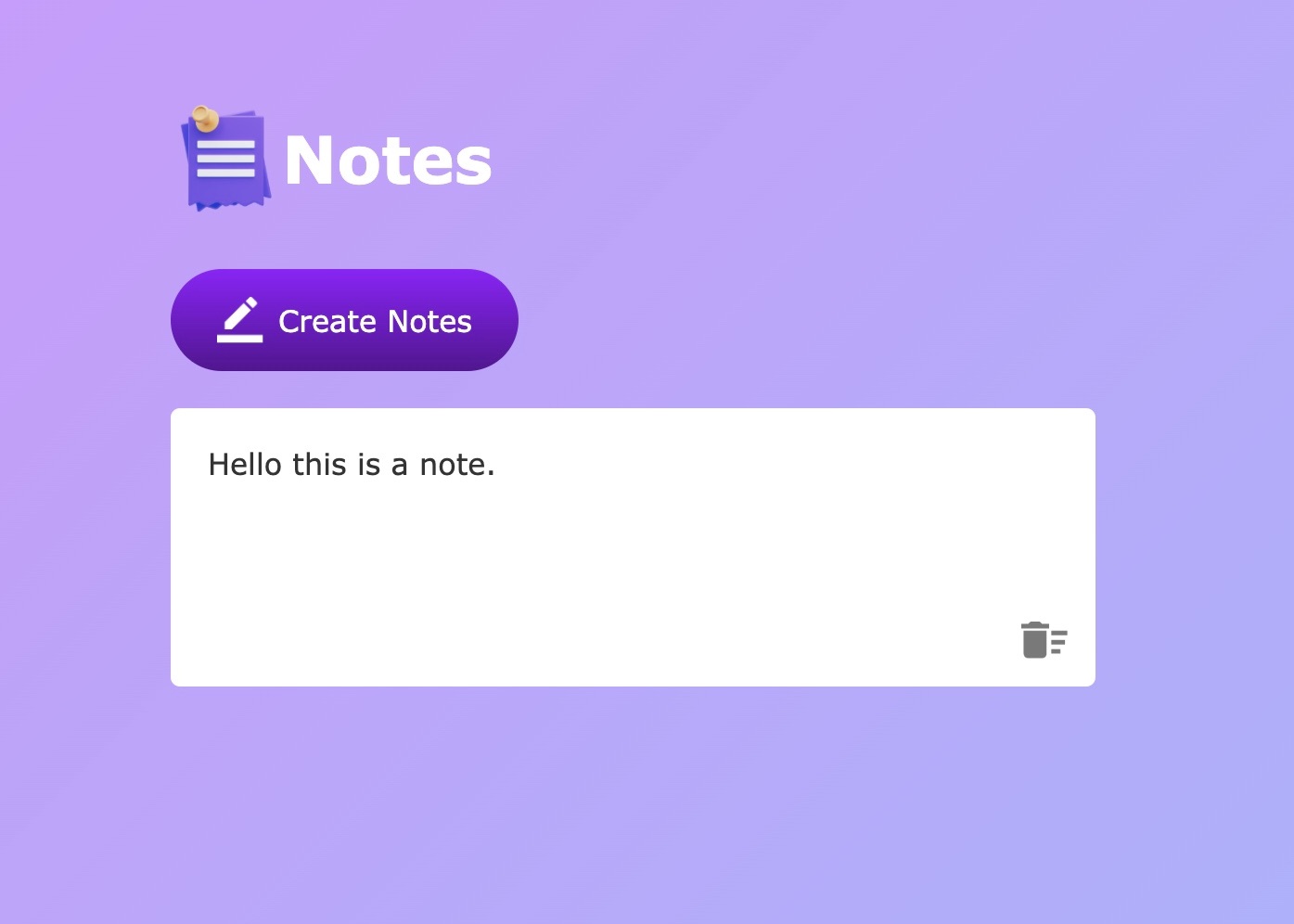 Notes preview