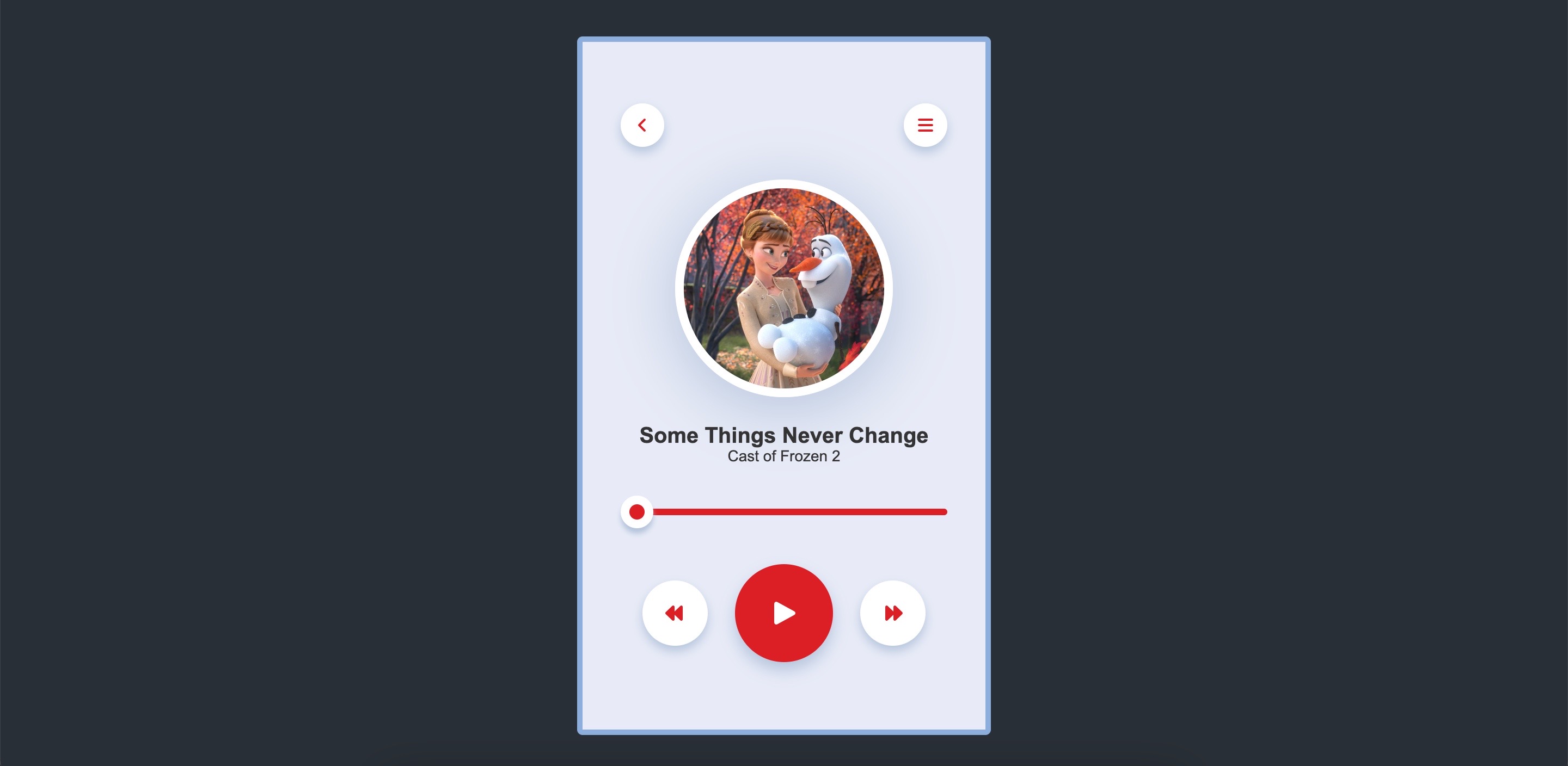 Music Player preview